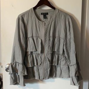 INC 100% Linen Jacket. Never worn.